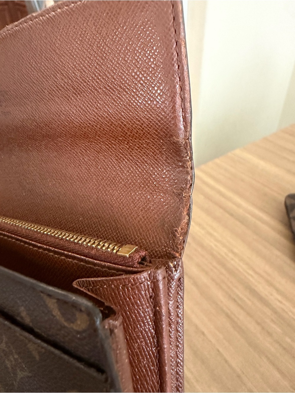 Louis Vuitton Monogram Brown Continental Wallet - Picture 11 of 11